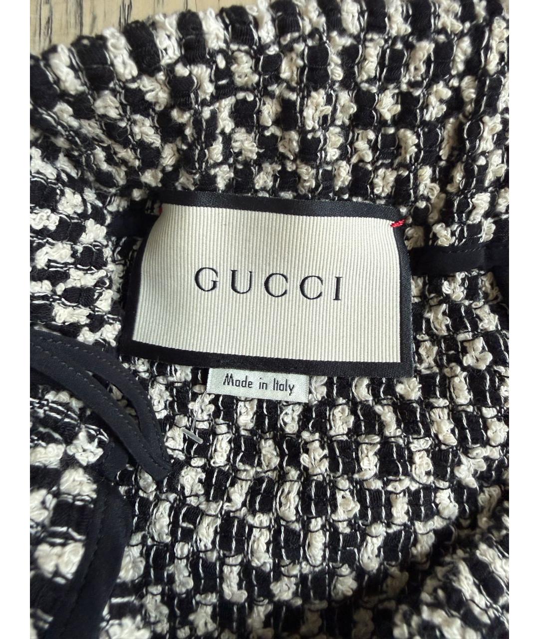 GUCCI Мульти хлопковая юбка миди, фото 3