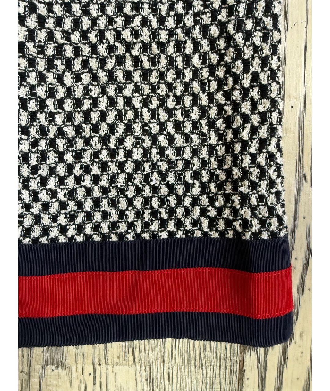 GUCCI Мульти хлопковая юбка миди, фото 2