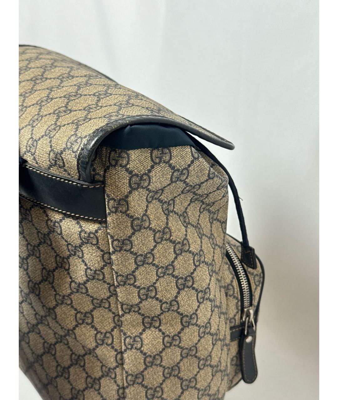 GUCCI Темно-синий рюкзак из канвы, фото 6