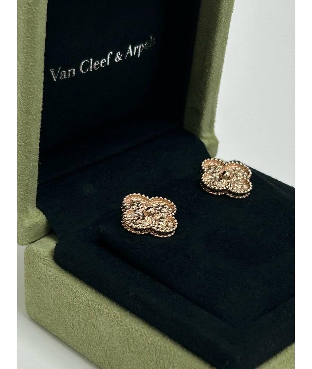 VAN CLEEF & ARPELS Серьги из розового золота, фото 4