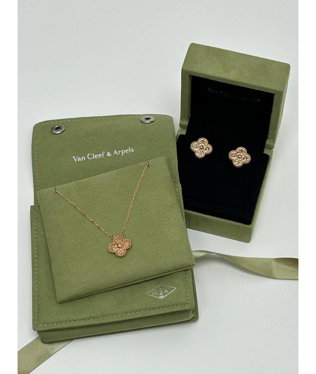 VAN CLEEF & ARPELS Серьги из розового золота, фото 6