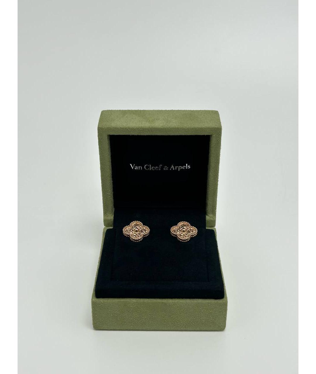 VAN CLEEF & ARPELS Серьги из розового золота, фото 3