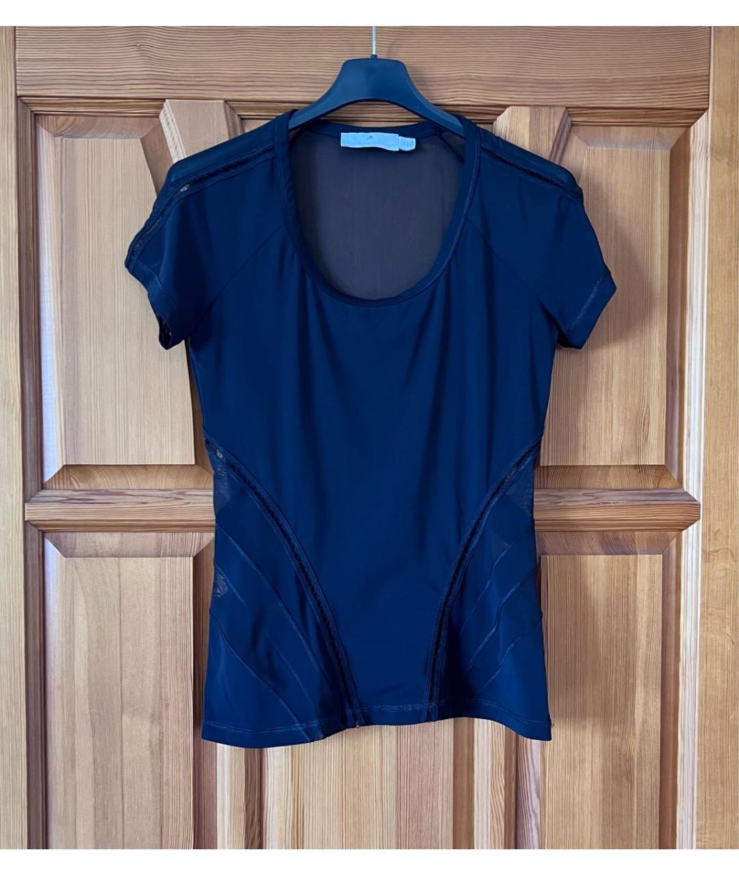ADIDAS BY STELLA MCCARTNEY Черная футболка, фото 4