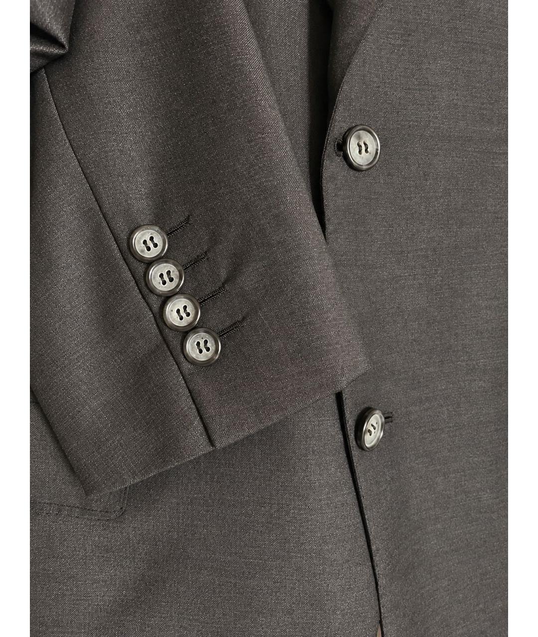 BRIONI Антрацитовый классический костюм, фото 3