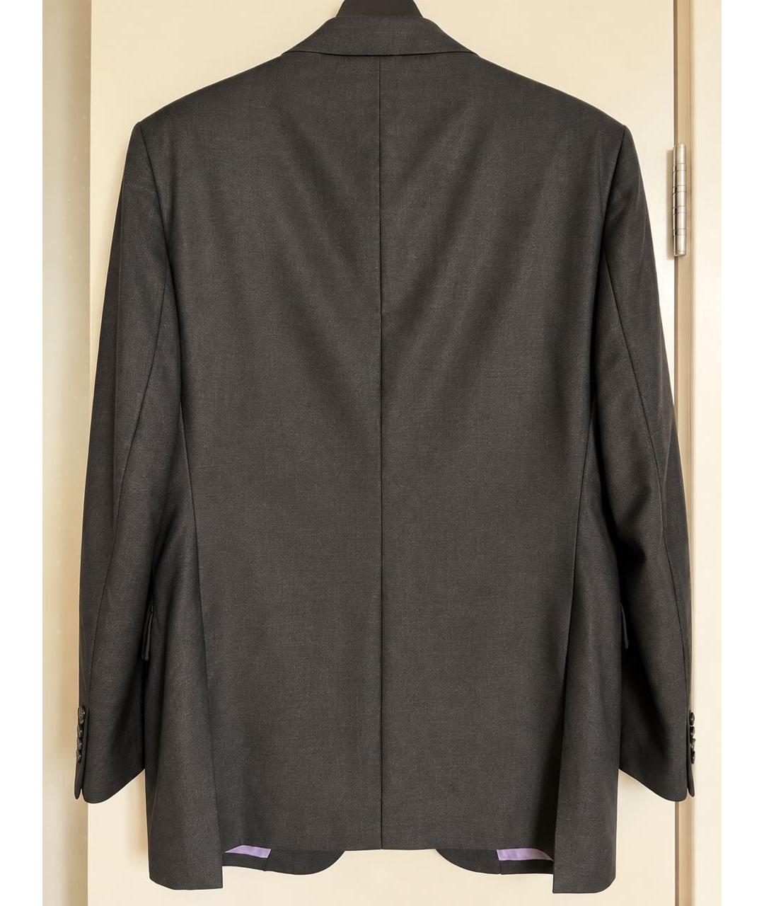 BRIONI Антрацитовый классический костюм, фото 6