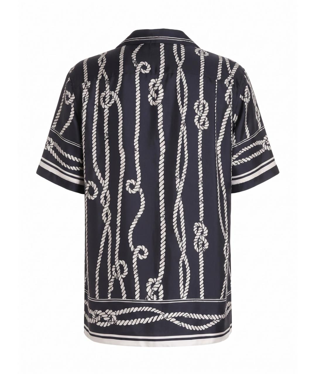DOLCE&GABBANA Мульти шелковая кэжуал рубашка, фото 2