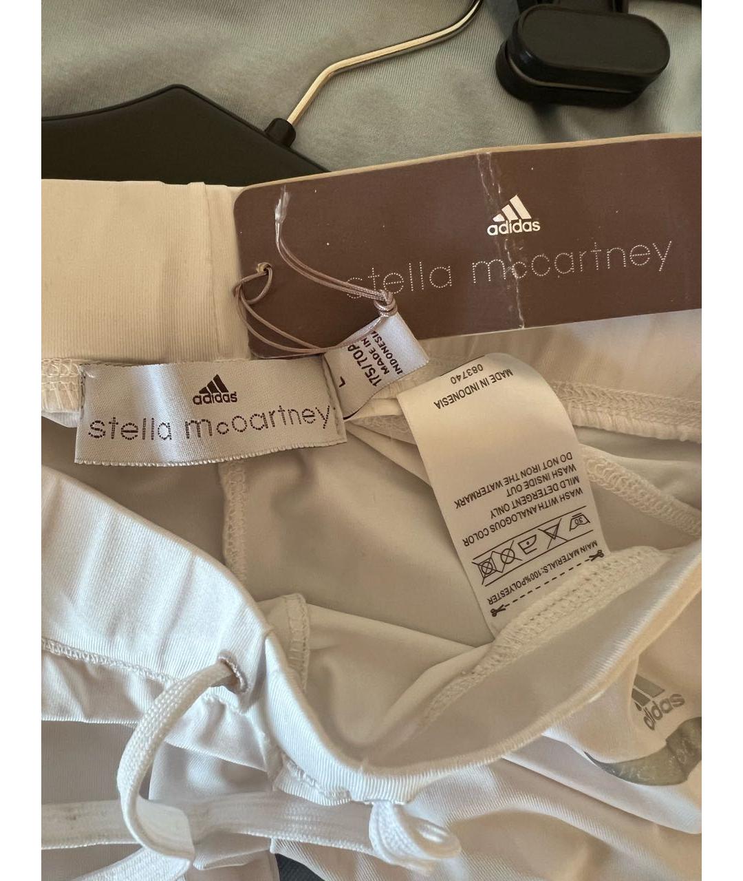 ADIDAS BY STELLA MCCARTNEY Белые спортивные брюки и шорты, фото 3