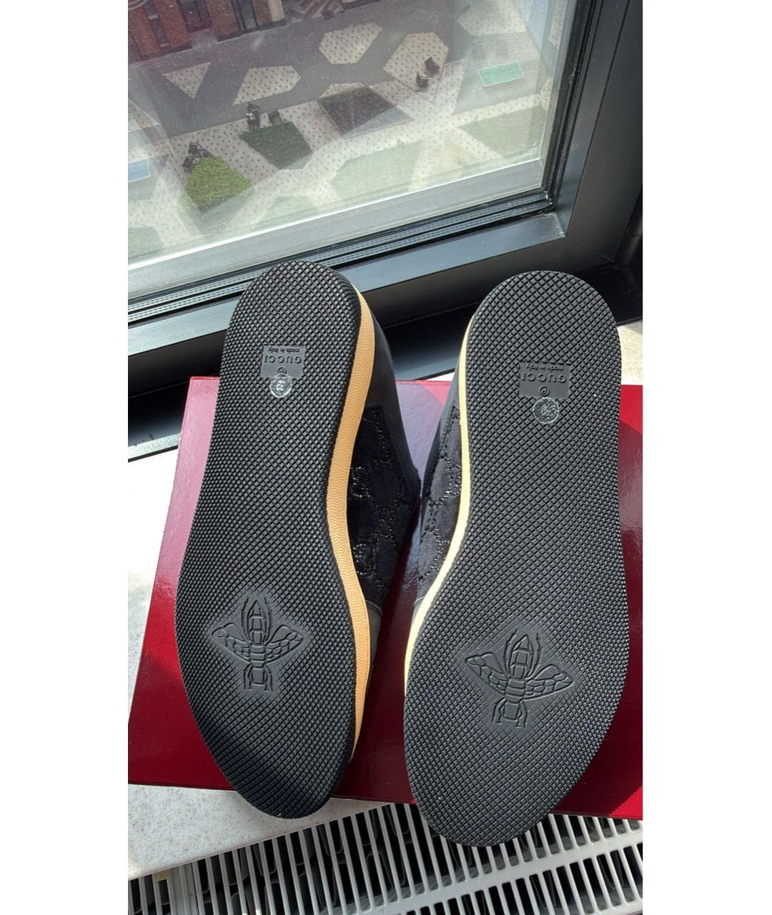 GUCCI Темно-синие кроссовки, фото 6