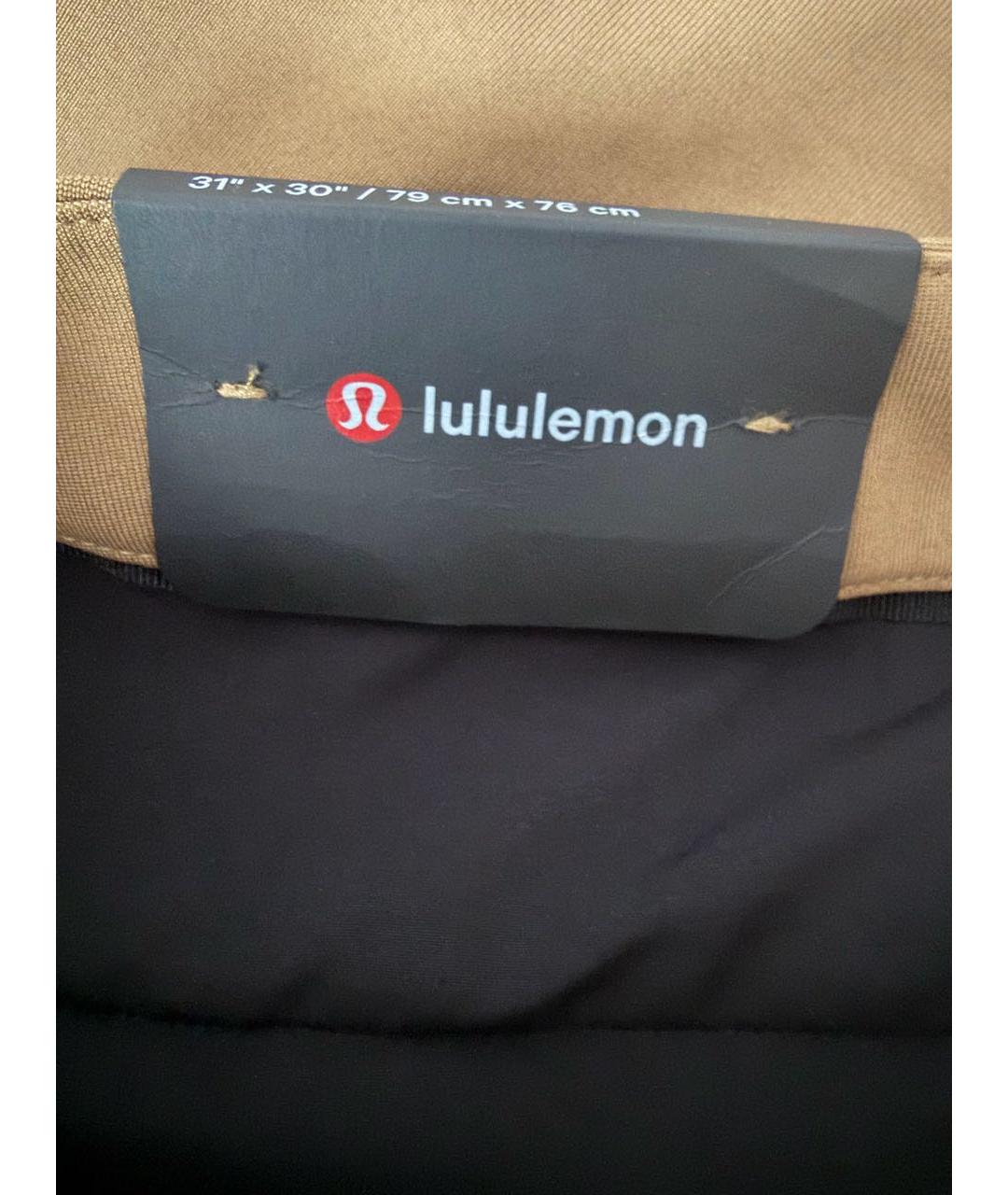 Lululemon Коричневые полиэстеровые повседневные брюки, фото 4