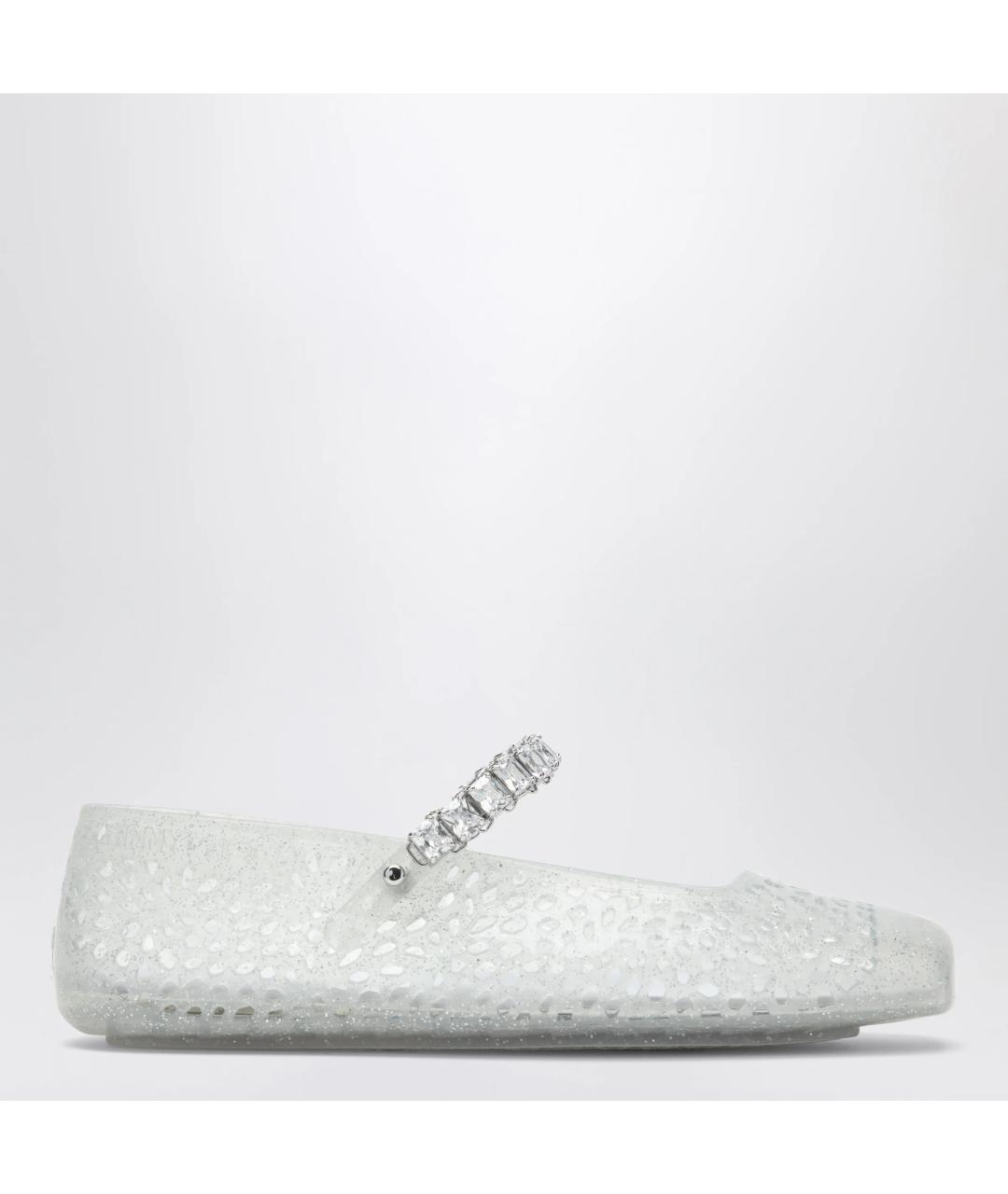 JIMMY CHOO Серые балетки, фото 3