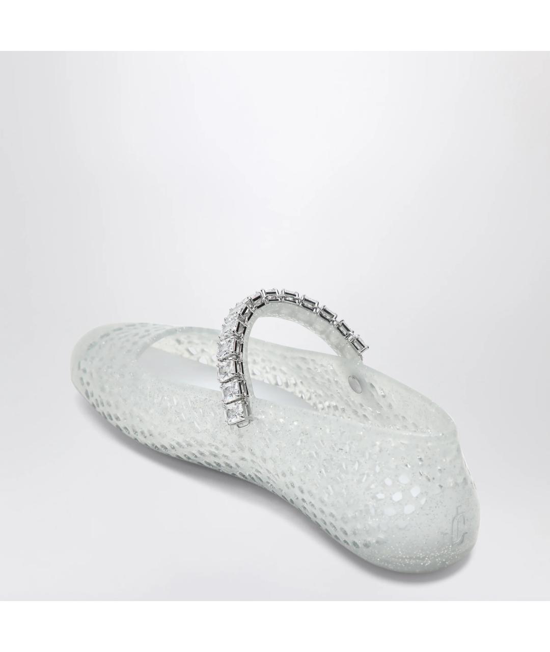 JIMMY CHOO Серые балетки, фото 2