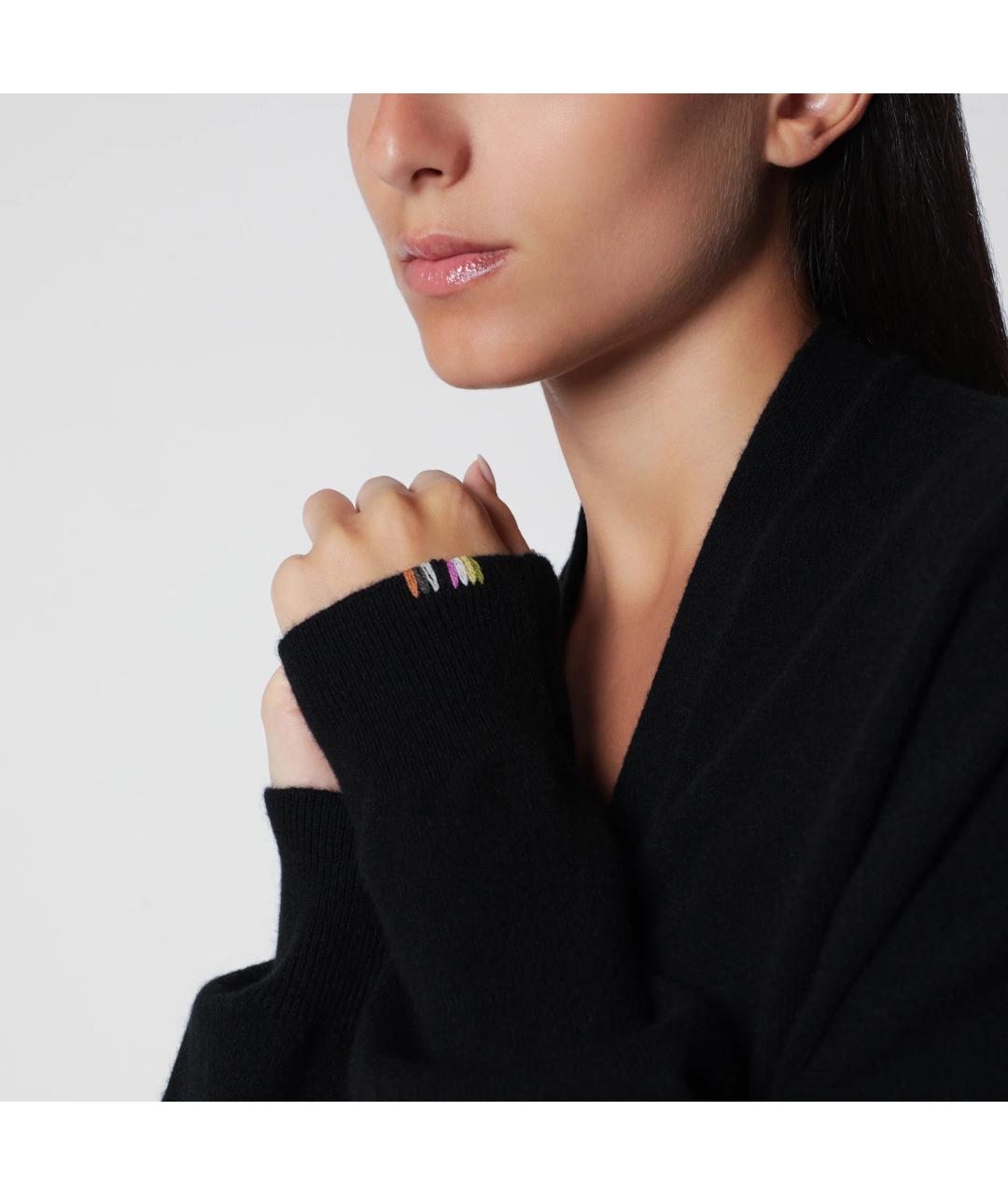 EXTREME CASHMERE Черная кашемировая рубашка, фото 2