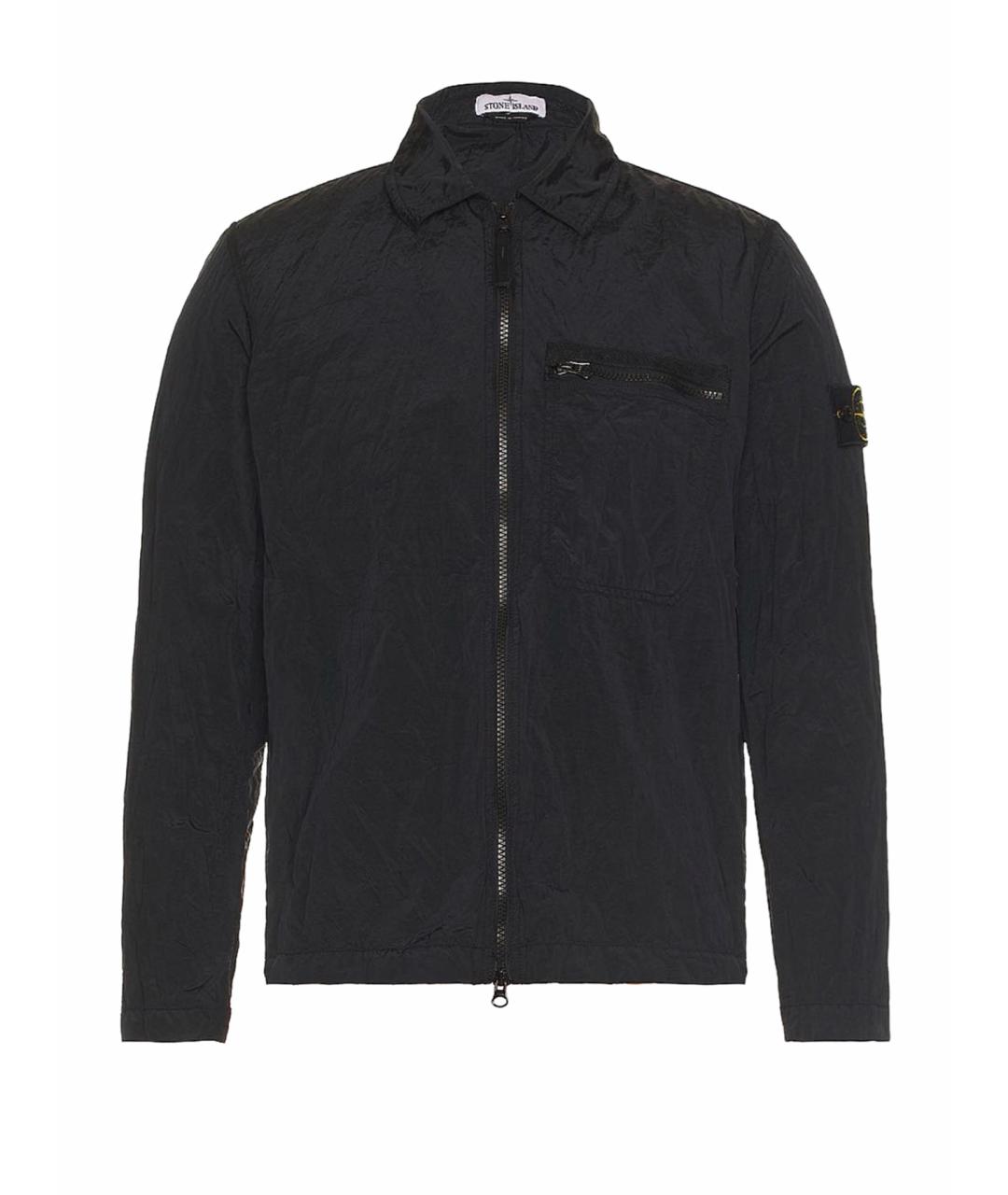 STONE ISLAND Черная кэжуал рубашка, фото 1