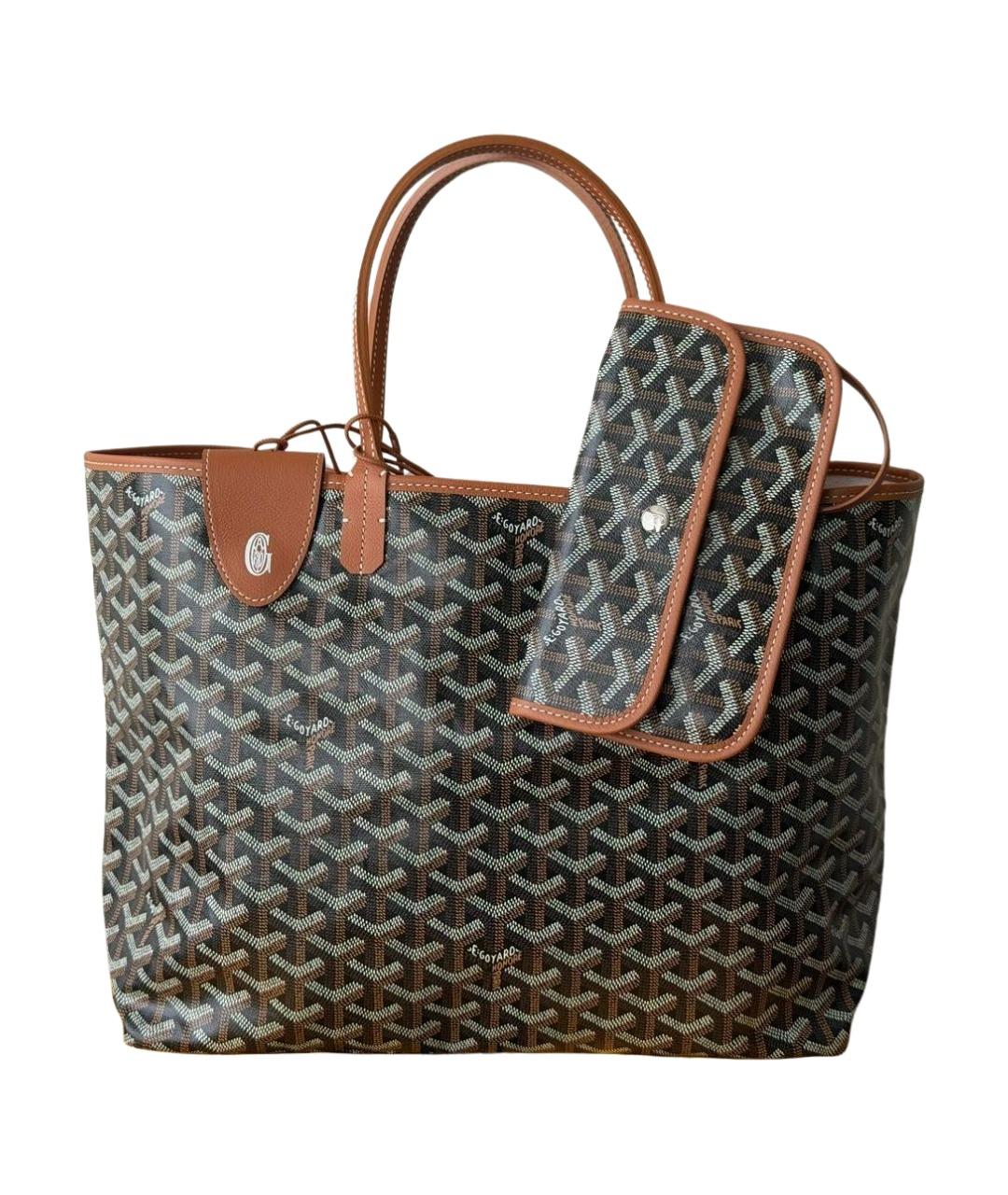GOYARD Черная сумка тоут, фото 1