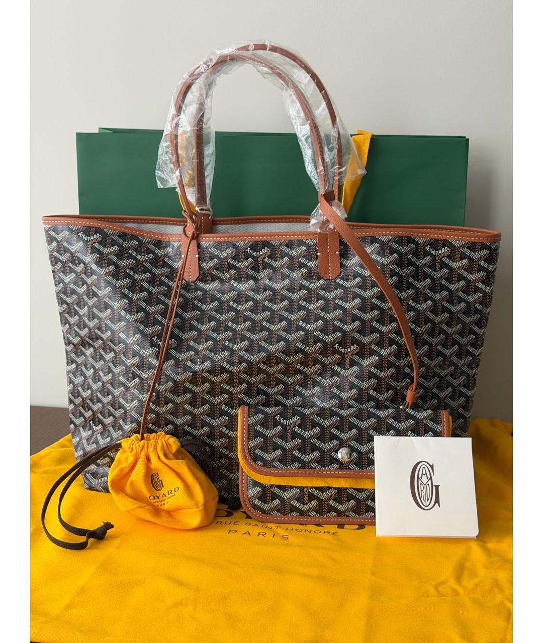 GOYARD Черная сумка тоут, фото 2