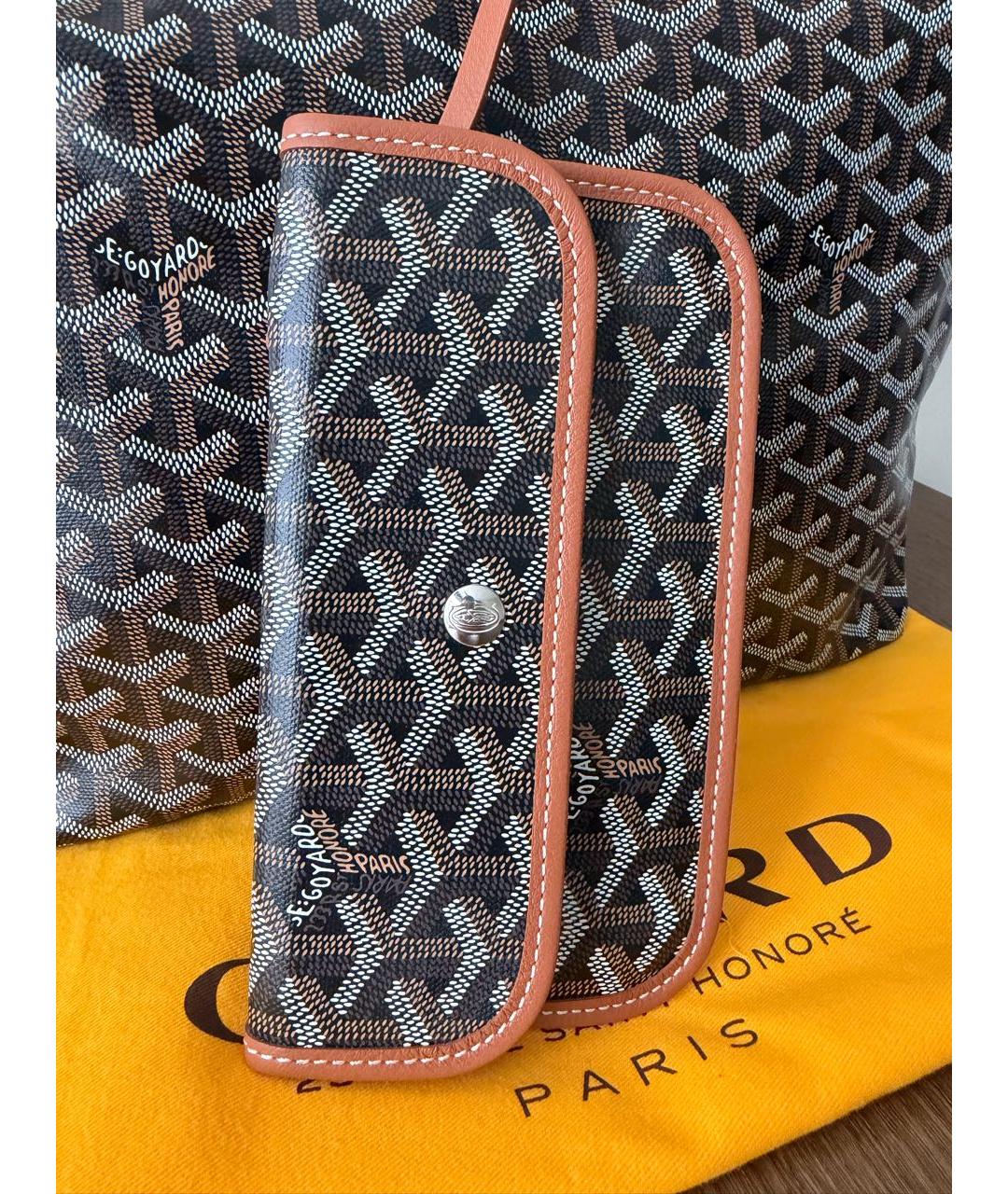 GOYARD Черная сумка тоут, фото 3