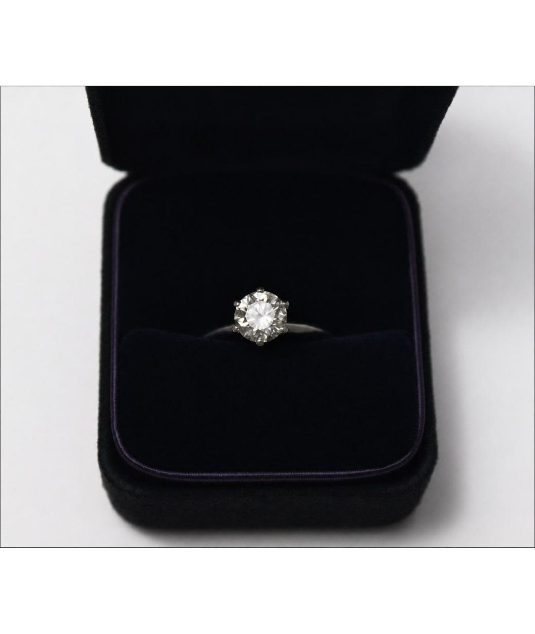 TIFFANY&CO Белое платиновое кольцо, фото 2