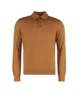 ZEGNA Поло с длинным рукавом