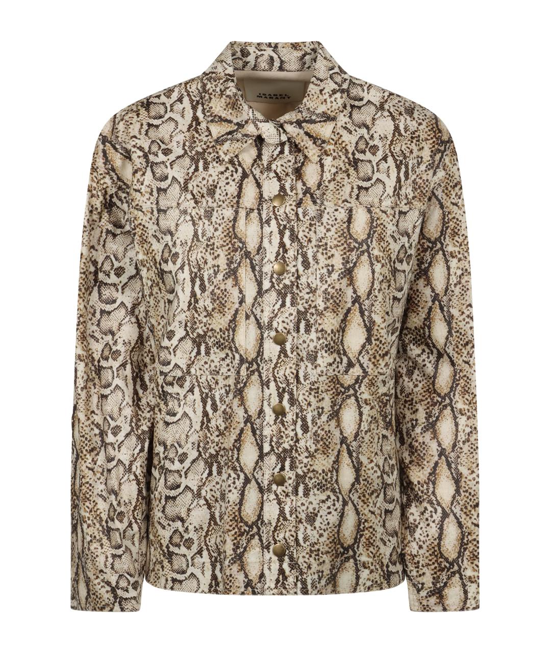 ISABEL MARANT Льняная рубашка, фото 1