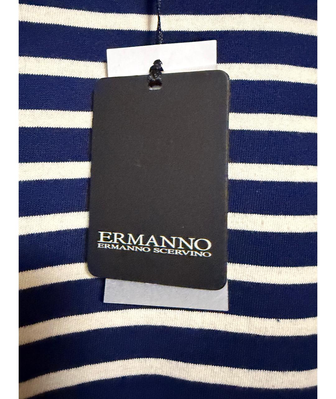 ERMANNO SCERVINO Синий вискозный костюм с юбками, фото 4