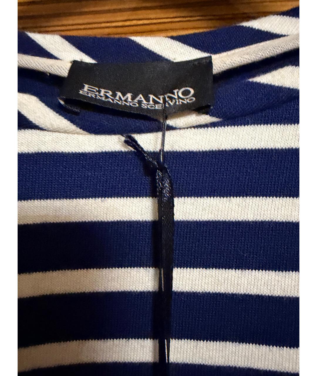ERMANNO SCERVINO Синий вискозный костюм с юбками, фото 3