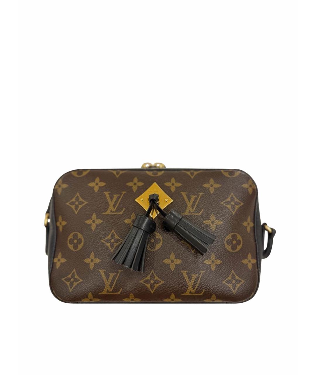 LOUIS VUITTON Коричневая сумка через плечо из канвы, фото 1
