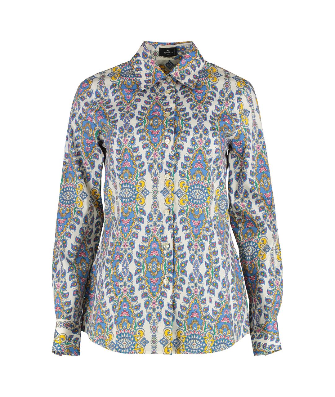 ETRO Мульти хлопковая рубашка, фото 1