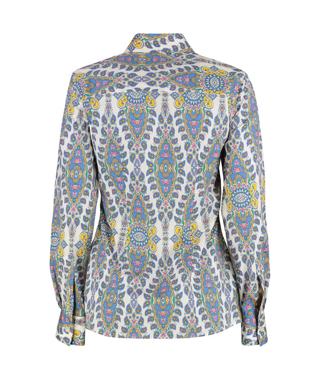 ETRO Мульти хлопковая рубашка, фото 2