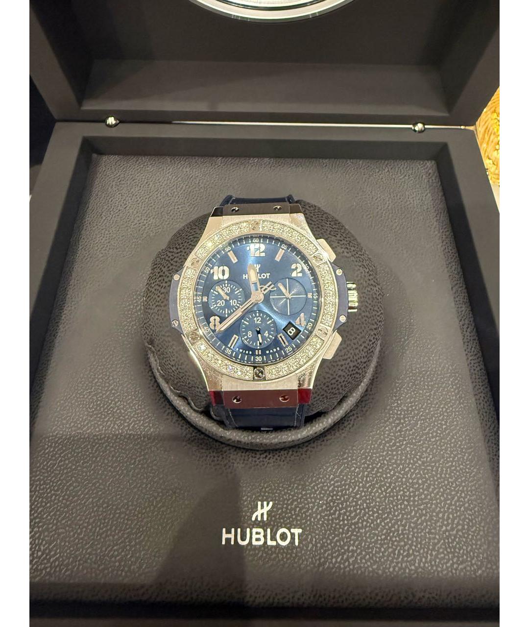 HUBLOT Синие металлические часы, фото 2
