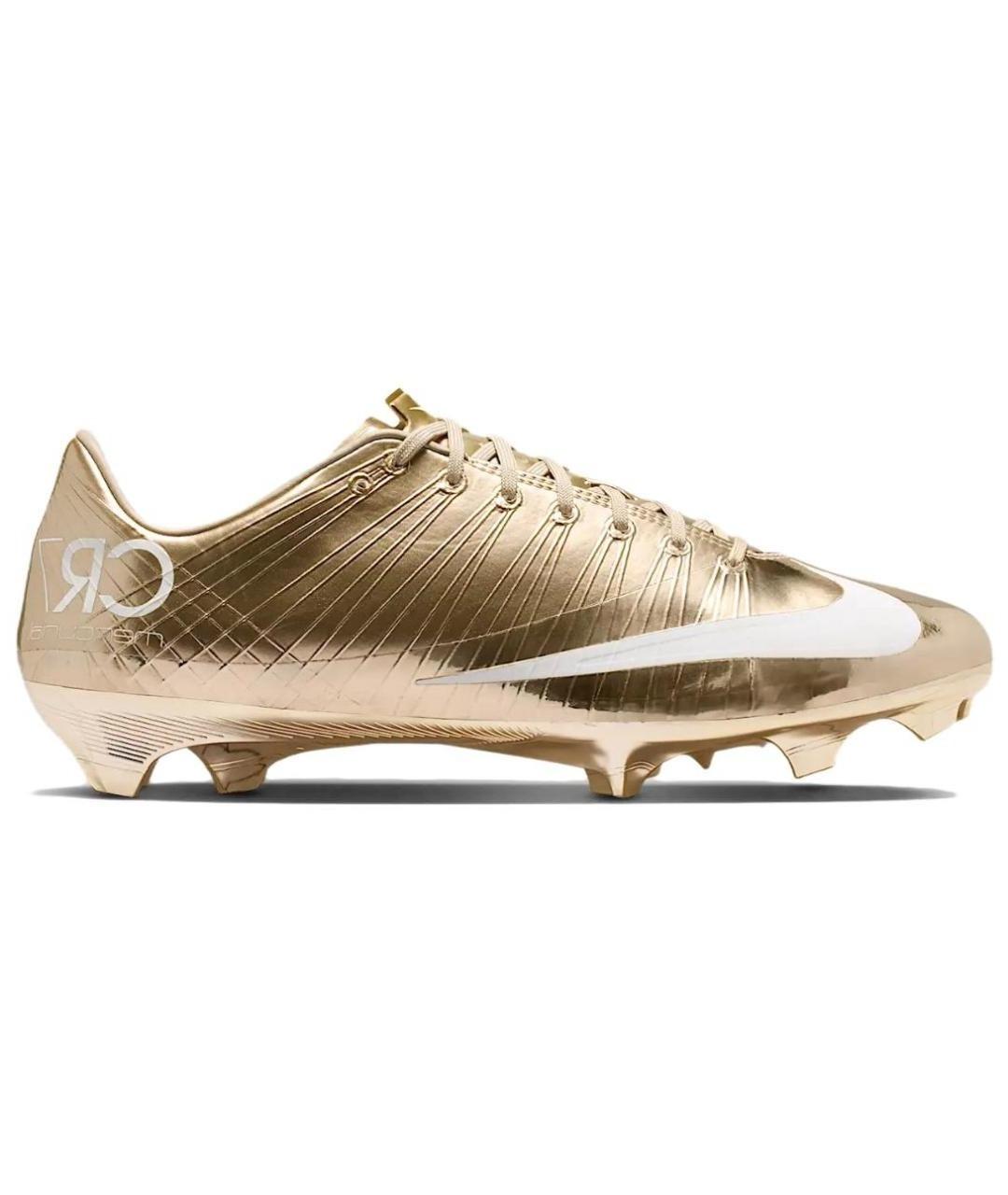 NIKE Золотые кроссовки, фото 1