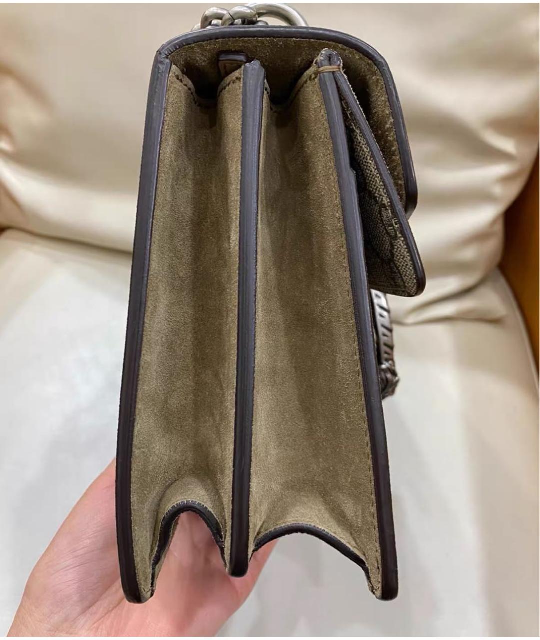 GUCCI Коричневая сумка через плечо, фото 2