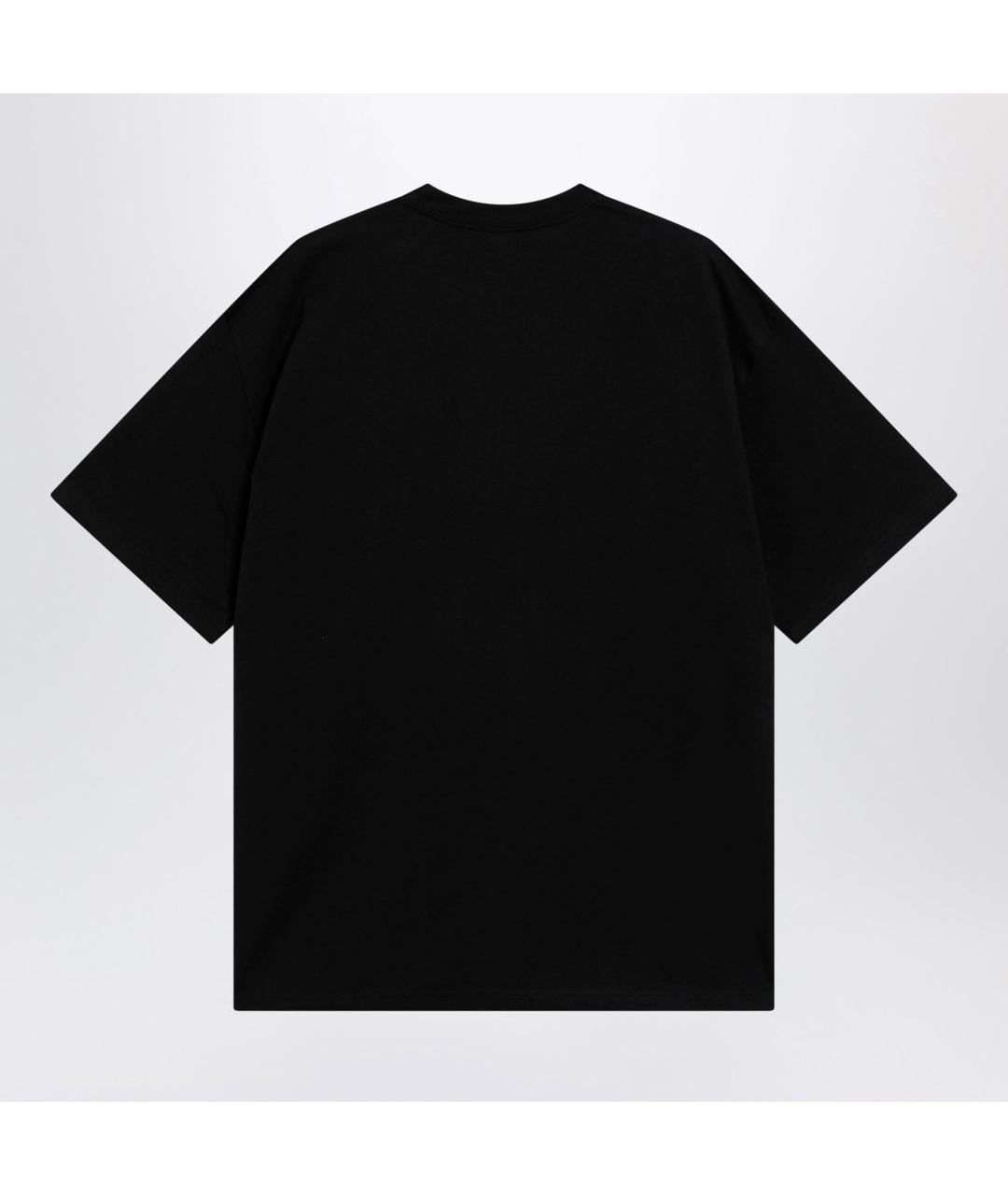 CARHARTT WIP Черная хлопковая футболка, фото 2