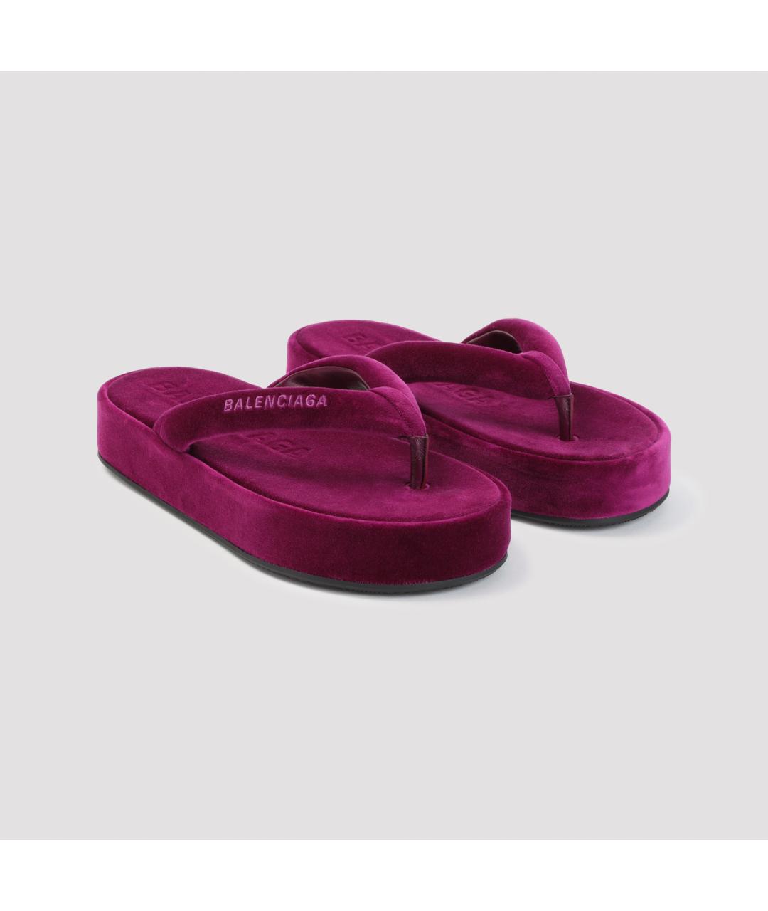 BALENCIAGA Розовые сандалии, фото 4