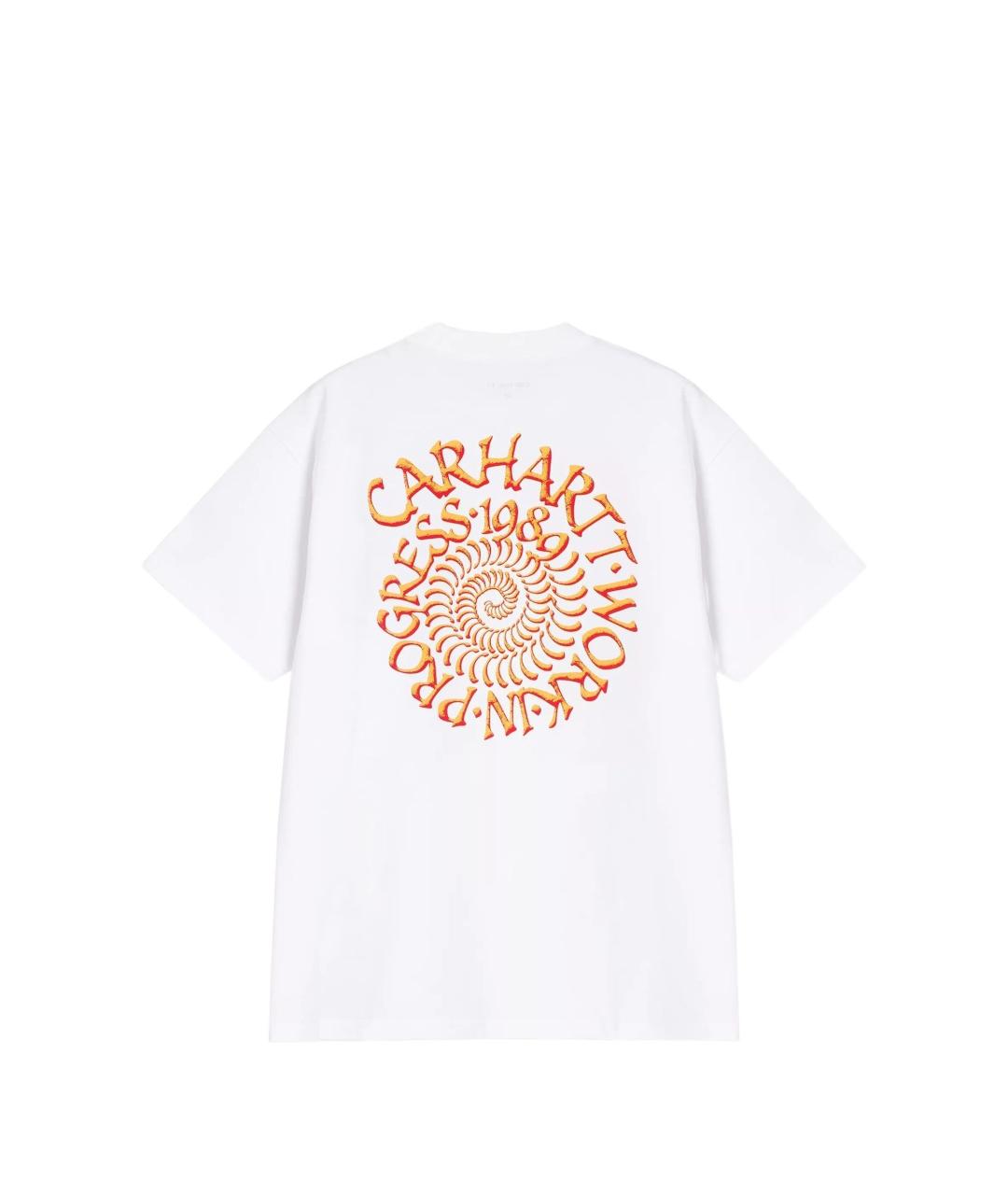 CARHARTT WIP Белая хлопковая футболка, фото 2