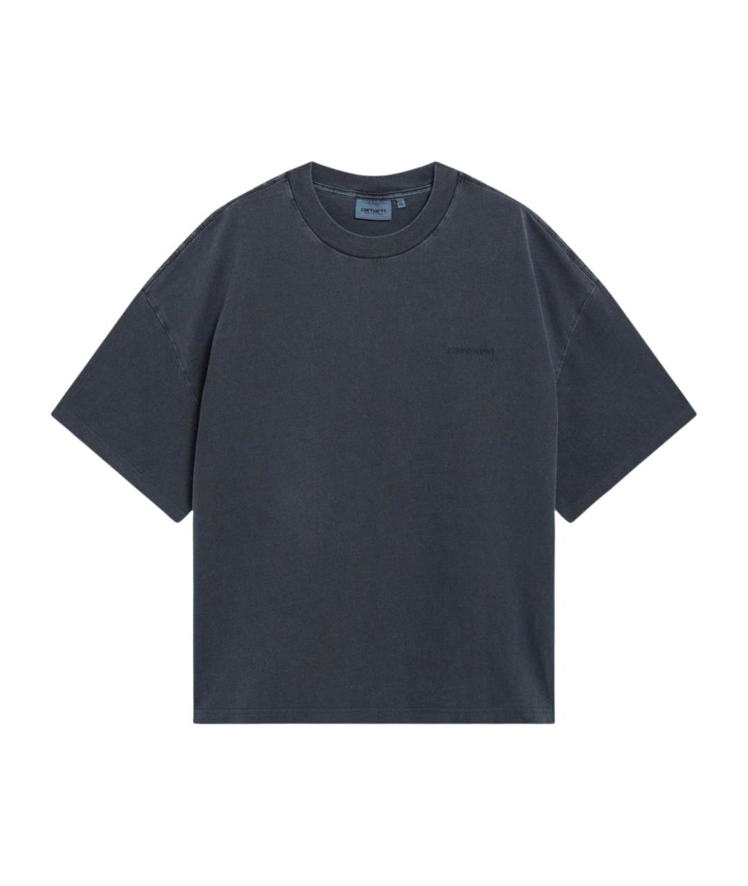 CARHARTT WIP Черная хлопковая футболка, фото 1