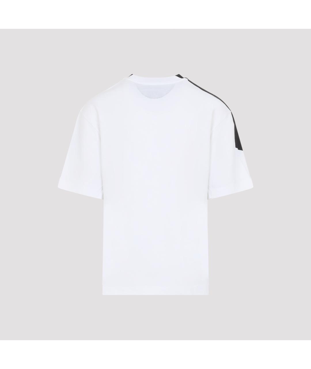 OFF-WHITE Белая хлопковая футболка, фото 2