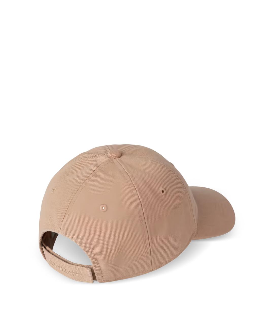 CARHARTT WIP Коричневая хлопковая кепка/бейсболка, фото 2