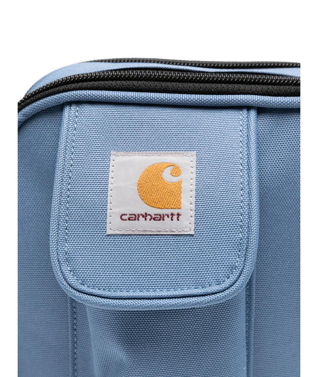 CARHARTT WIP Синяя синтетическая сумка на плечо, фото 3