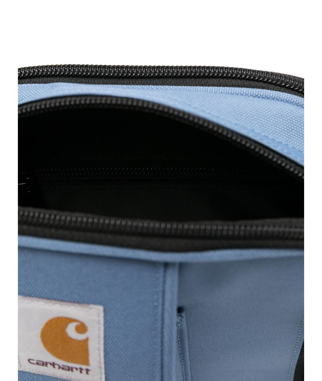 CARHARTT WIP Синяя синтетическая сумка на плечо, фото 2