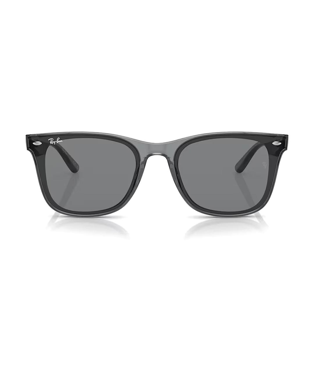 RAY BAN Серые пластиковые солнцезащитные очки, фото 2