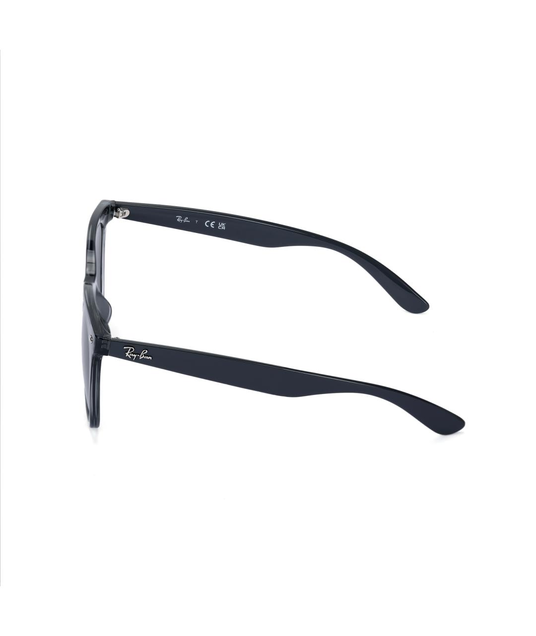 RAY BAN Серые пластиковые солнцезащитные очки, фото 3