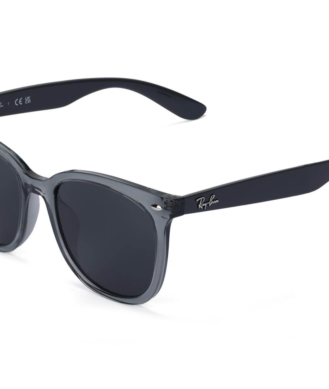 RAY BAN Серые пластиковые солнцезащитные очки, фото 4
