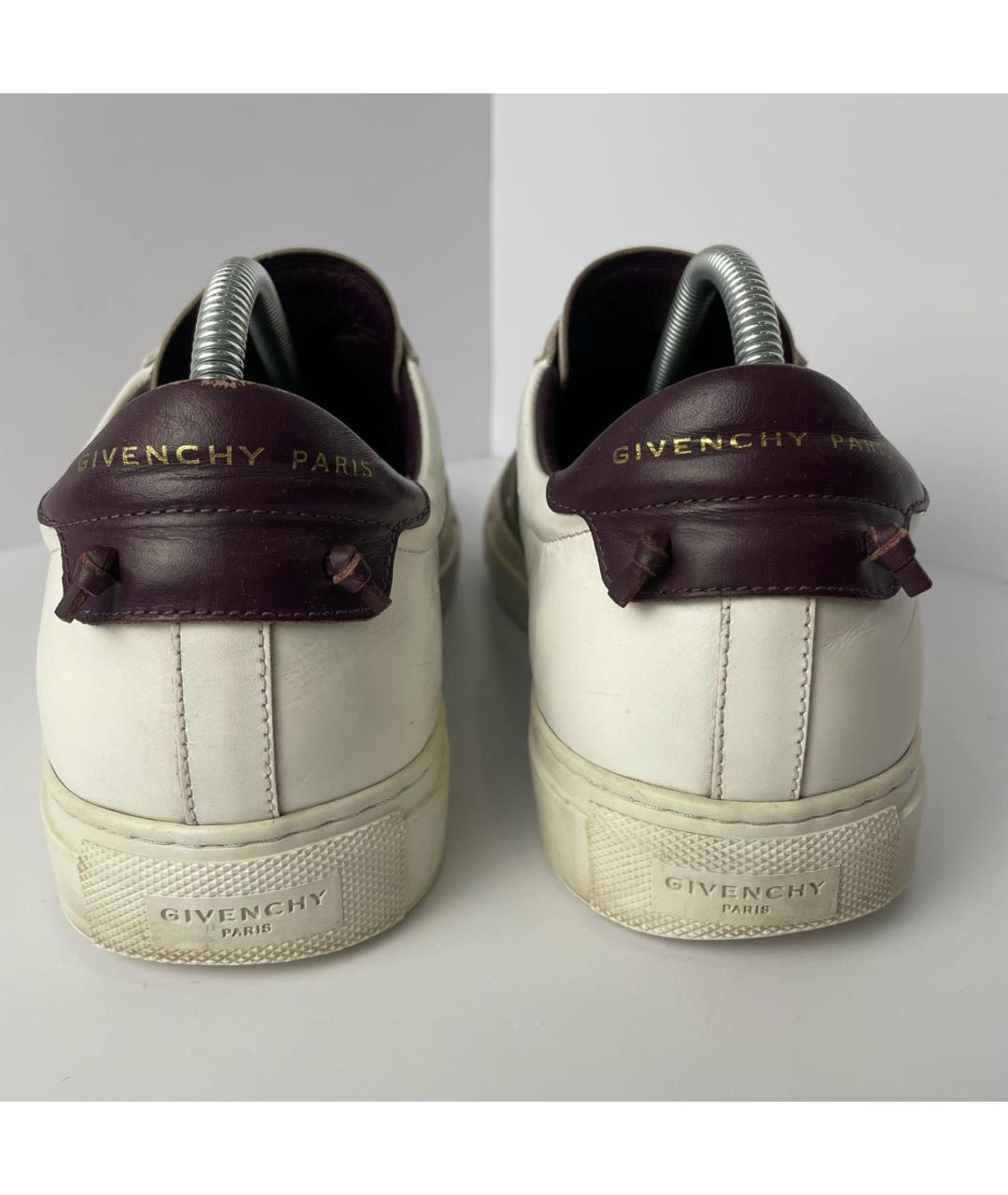 GIVENCHY Белые кожаные слипоны, фото 4