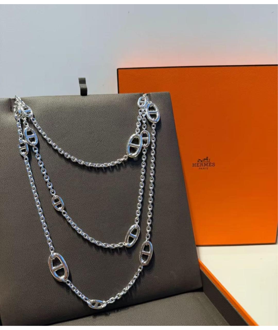 HERMES Серебряная серебряная подвеска, фото 6