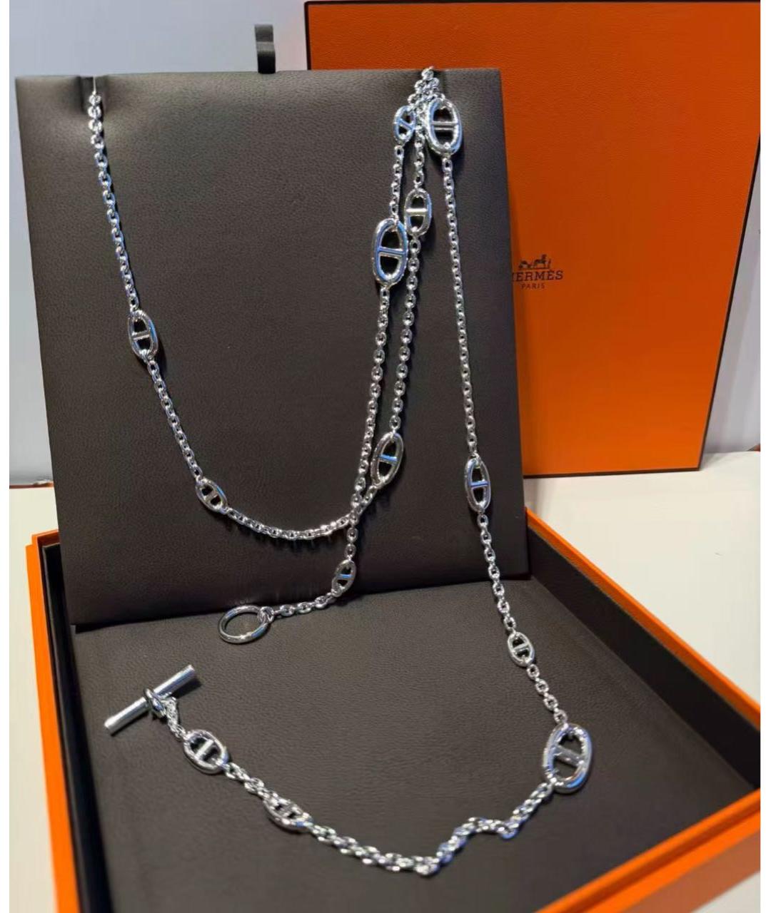 HERMES Серебряная серебряная подвеска, фото 3