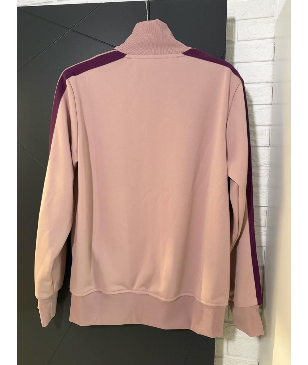 PALM ANGELS Розовая полиэстеровая спортивная куртка, фото 6