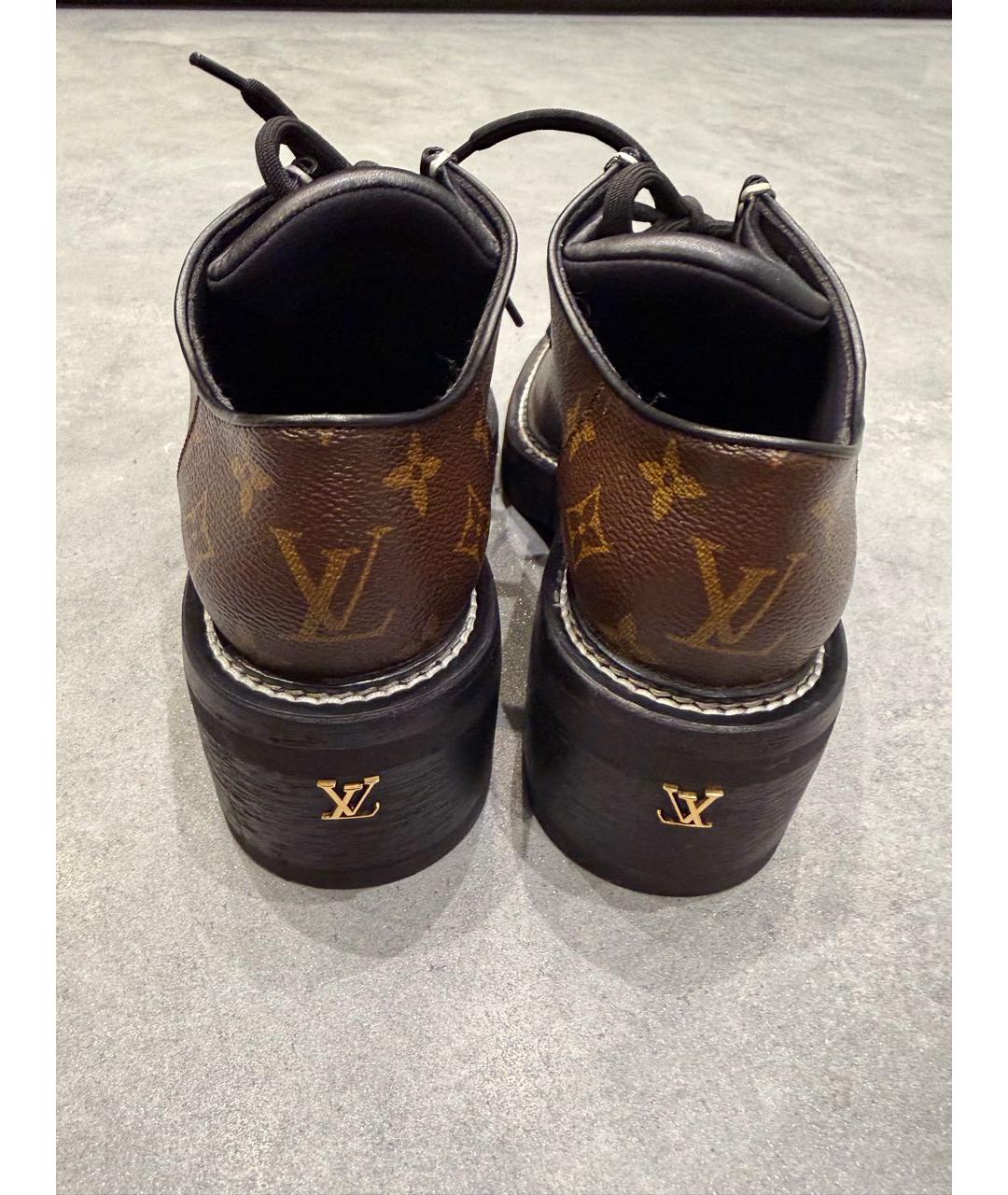 LOUIS VUITTON Коричневые туфли, фото 4