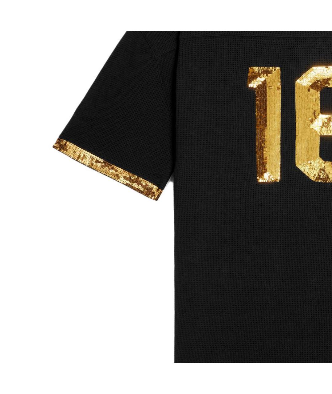 CELINE Черная футболка, фото 4