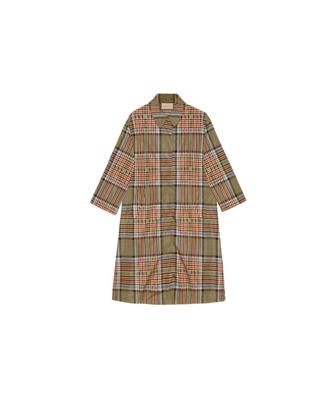 GUCCI Бежевое пальто, фото 5