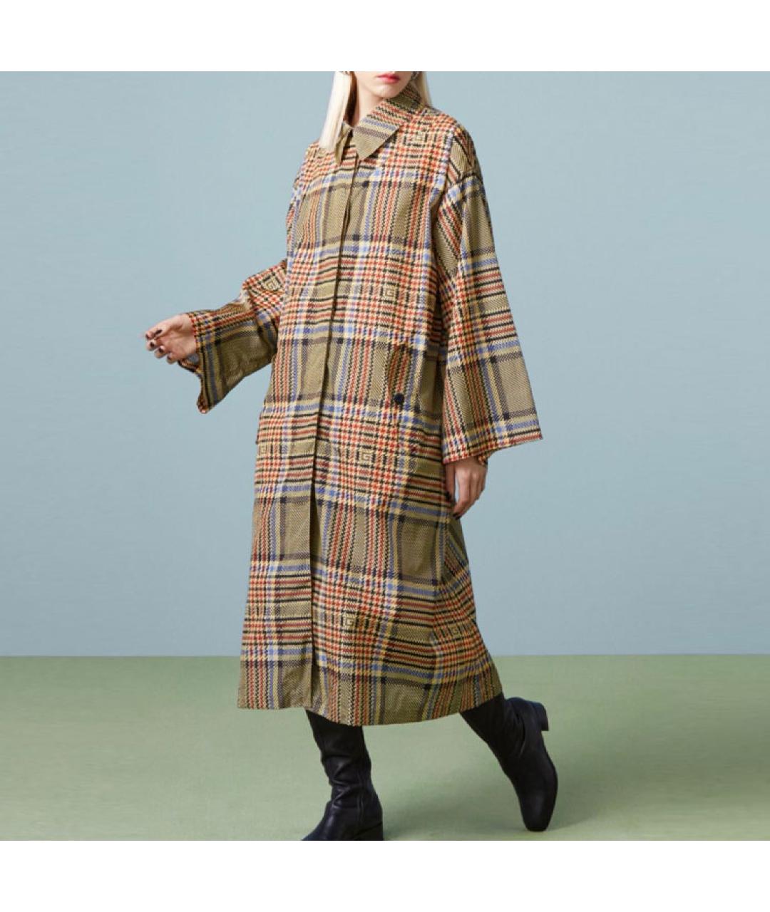 GUCCI Бежевое пальто, фото 2